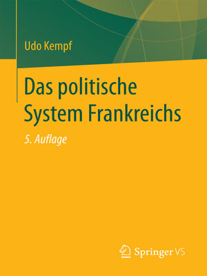 Das politische System Frankreichs - ebook